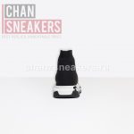 Balenciaga Speed Sneaker Graffiti BLACK  WHITE - Image 4