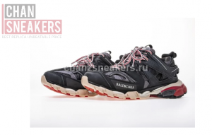 Balenciaga Track Black-Grey-Red - Image 4
