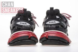 Balenciaga Track Trainer 'Black Red' - Image 4