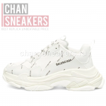 Balenciaga Triple S Allover Logo White - Image 4