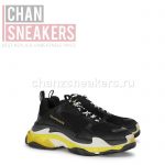Balenciaga Triple S Black And Yellow - Image 4