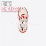 Balenciaga Triple S Clear Sole White-Red - Image 4