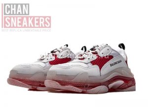 Balenciaga Triple S Clear Sole White Fuchsia - Image 4