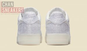 CLOT Air Force 1 White Silk - Image 4