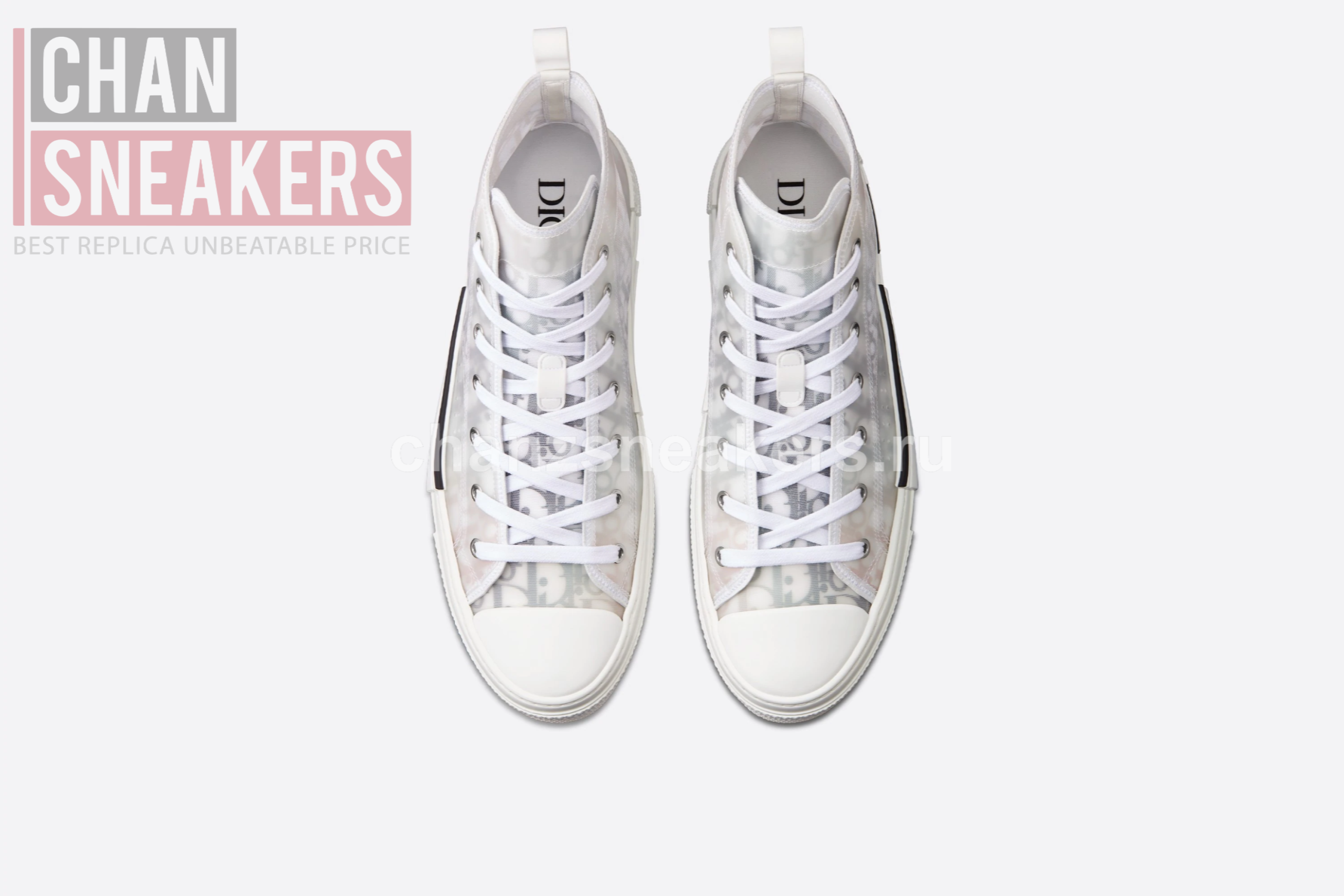 Dior B23 High-Top Multicolor Oblique Canvas - Image 4