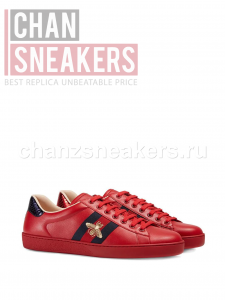 Gucci Ace Embroidered Bee (Red) - Image 4