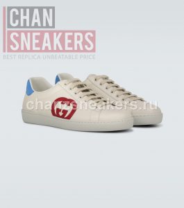 Gucci Ace Red Interlocking G - Image 4