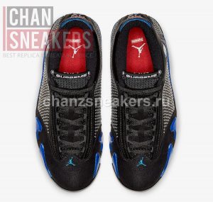 Jordan 14 Retro Supreme Black - Image 4
