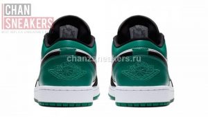 Jordan 1 Low White Black Mystic Green - Image 4