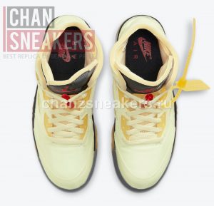 Jordan 5 Retro OFF-WHITE Sail - Image 4