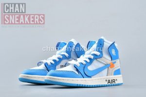 Kids Off-White Air Jordan 1 'UNC' - Image 4