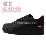 Nike Air Force 1 Low Supreme Black - Image 4