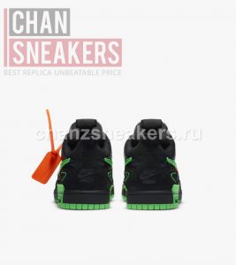 Nike Air Rubber Dunk Off-White Green Strike - Image 4