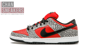 Nike Dunk SB Low Supreme Red Cement (2012) - Image 4