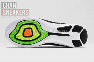 Nike Flyknit Lunar 3 Orange Toe - Image 4