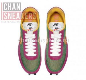 Nike LD Waffle sacai Pine Green - Image 4