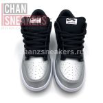 Nike SB Dunk Low Supreme Jewel Swoosh Silver - Image 4