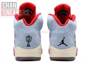 Trophy Room X Air Jordan 5 Retro Ice Blue - Image 4