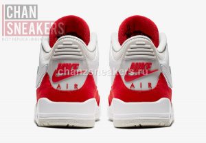 Air Jordan 3 Retro Tinker White University Red - Image 5