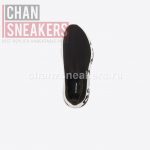 Balenciaga Speed Sneaker Graffiti BLACK  WHITE - Image 5