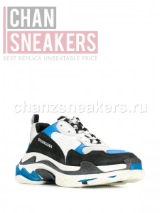 Balenciaga Triple S Blue And Black - Image 5