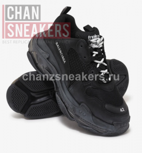 Balenciaga Triple S Clear Sole Black - Image 5