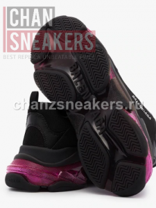 Balenciaga Triple S Clear Sole Neon Pink - Image 5