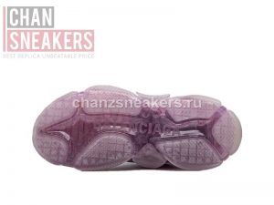 Balenciaga Triple S Clear Sole White Purple - Image 5