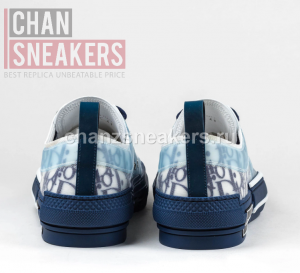 Dior B23 Low-Top Blue Oblique Canvas - Image 5