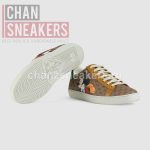 Gucci Ace Beige GG Supreme Printed Disney - Image 5