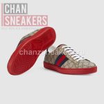 Gucci Ace Beige GG Supreme (Red Sole) - Image 5