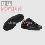 Gucci Ace Embroidered Bee (Black) - Image 5