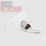 Gucci Ace Embroidered Bees and Stars (White) - Image 5