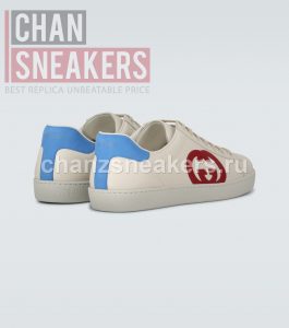 Gucci Ace Red Interlocking G - Image 5