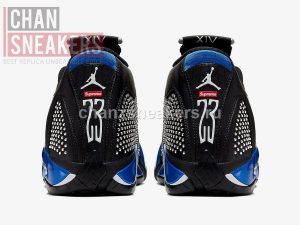 Jordan 14 Retro Supreme Black - Image 5