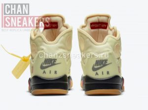 Jordan 5 Retro OFF-WHITE Sail - Image 5