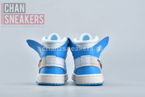 Kids Off-White Air Jordan 1 'UNC' - Image 5