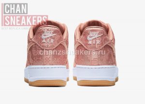Nike Air Force 1 Low Clot Rose Gold Silk - Image 5
