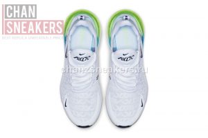 Nike Air Max 270 SE All-Over Print White Green Yellow - Image 5