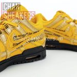 Nike Air Rubber Dunk Off-White University Gold - Image 5