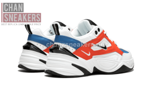 Nike M2K Tekno White Black Orange - Image 5