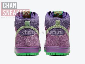 Nike SB Dunk High Purple Skunk - Image 5