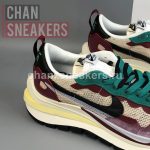 Sacai X Nike VaporWaffle Villain Red Neptune Green - Image 5