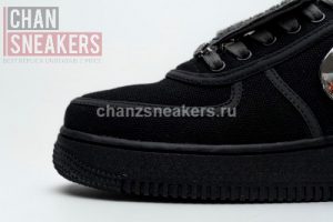 Travis Scott x Nike Air Force 1 Mens Black - Image 5