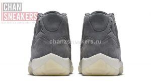 Air Jordan 11 Retro Pinnacle Grey Suede - Image 6