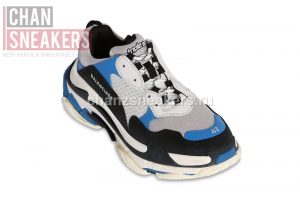 Balenciaga Triple S Blue And Black - Image 6