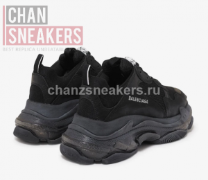 Balenciaga Triple S Clear Sole Black - Image 6