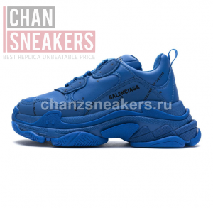 Balenciaga Triple S Trainer 'Letter Blue' - Image 5