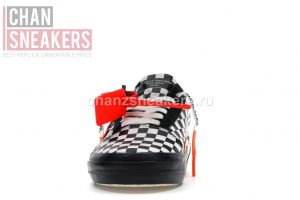 Off-White VULC Low Checkered Black White - Image 6