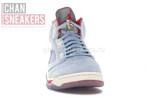 Trophy Room X Air Jordan 5 Retro Ice Blue - Image 6